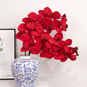 Orquídeas Phalaenopsis Artificiales, Ramo de Seda de 30cm-100cm, Alta Simulación, Decoración para Hogar y Bodas - Product Image 3