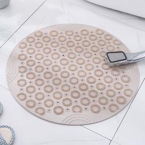 <span class=keywords><strong>Tapis</strong></span> de bain rond <span class=keywords><strong>antidérapant</strong></span> en TPE avec ventouses puissantes, <span class=keywords><strong>tapis</strong></span> de <span class=keywords><strong>douche</strong></span> à drainage rapide pour salle de bain - Product Image 2