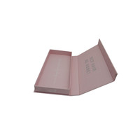Masques de sommeil en soie rose personnalisés, taie d'oreiller, emballage, boîtes en papier avec fermeture magnétique, emballage de maquillage avec fermeture magnétique