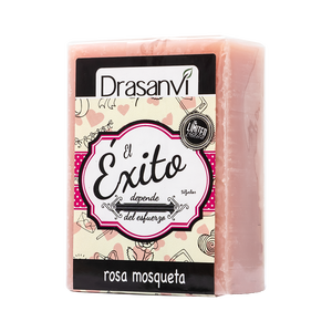 Jabón de Rosa Mosqueta Blanqueador y Antiséptico con Aroma a Fresa, Hecho a Mano, 100g - Drasanvi - Product Image 1