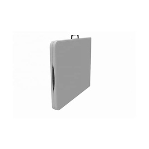 Robuster Weißer Klapptisch, Multifunktionaler Faltbarer Tisch für Outdoor-Camping, Picknicks, Partys und Indoor-Veranstaltungen - Product Image 2