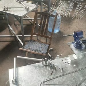 Colgador de malla de 3,2-4mm de diámetro de alambre, colgador de ropa de alambre de mesa, colgador de máquina para hacer Mesa - Product Image 3