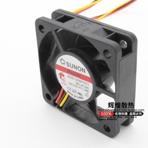 SUNON KDE1205PHV1 12V 120x120x25 มม.พัดลมแม่เหล็กเลวิเทชั่นแบริ่ง 3d เครื่องพิมพ์ระบบระบายความร้อน - Product Image 3