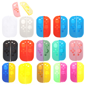 เคสซิลิโคนป้องกันสีสันสดใสสำหรับ <span class=keywords><strong>Nintendo</strong></span> <span class=keywords><strong>Switch</strong></span> OLED สำหรับจอยคอน คอนโทรลเลอร์เกมส์ จอยสติ๊ก อะไหล่ป้องกัน - Product Image 6