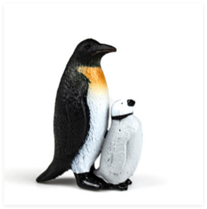 PVC a granel gran oso polar Ártico animales sólido plástico duro bebé pingüino figuritas niños juguetes zoológico decoración realista al por mayor - Product Image 5