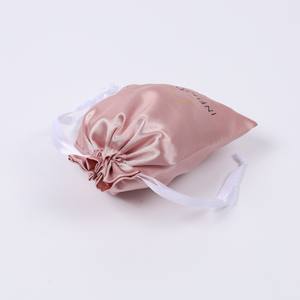 Üretim ipek saten çanta saç, saç uzatma çanta peruk saten çanta - Product Image 4