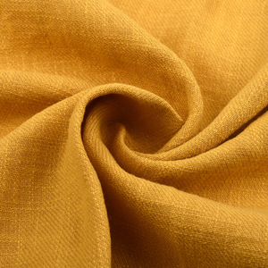 Tissu popeline de ramie 8*8, poids moyen, teint uni, sergé, respirant, pour vêtements et jupes - Product Image 3