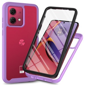    Étui de protection pour téléphone G84 5G, coque arrière transparente en TPU avec protection d'écran en PET - Product Image 6