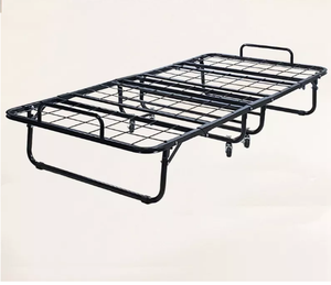 Thiết kế hiện đại đầy đủ Twin cot Nữ Hoàng Kích thước gấp ra gấp giá rẻ đánh cot giường thiết lập dễ dàng để sử dụng sắt kim loại khung cho home & khách sạn - Product Image 3