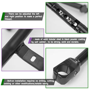 XXUN moto pare-chocs Protection Crash cadre moteur garde housse de protection pour <span class=keywords><strong>KTM</strong></span> <span class=keywords><strong>790</strong></span> <span class=keywords><strong>Adventure</strong></span> ADV R 2019 2020 2021 2022 <span class=keywords><strong>2023</strong></span> - Product Image 3