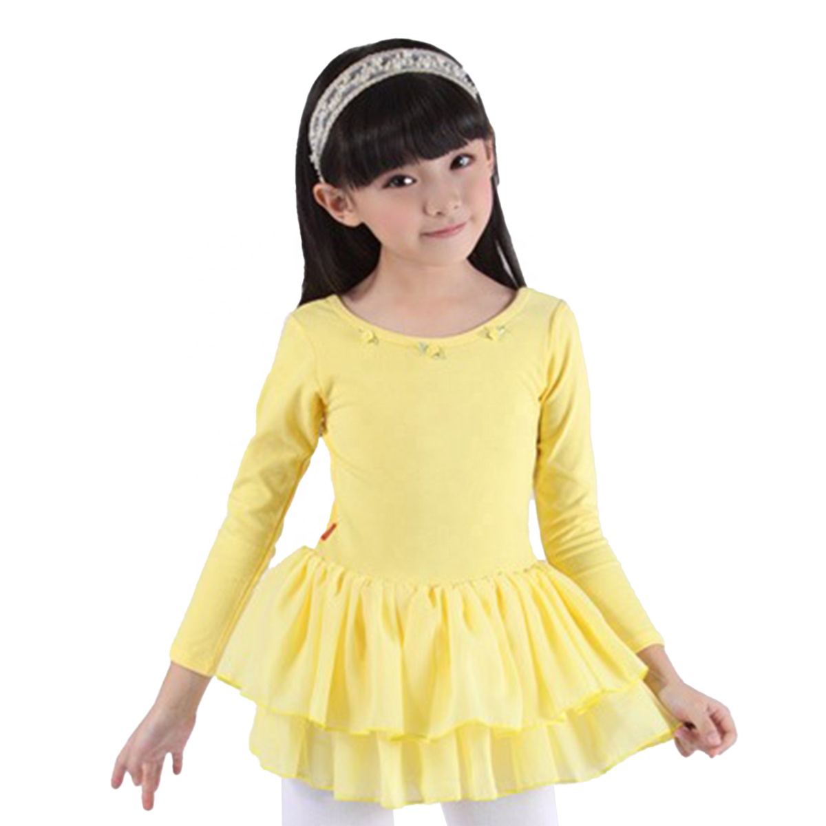 Tenue ballerine petite fille sale