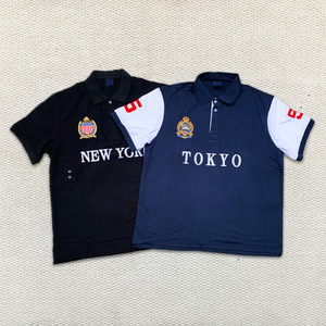 High Quality Knitted Custom Embroidery Logo polo shirt Breathable Men's polo Shirts Sporty Style designer Brand City Polo Shirt - Product Image 1