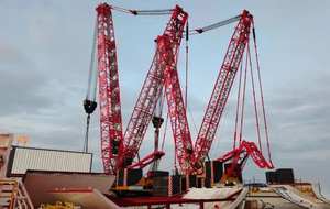 Grúa sobre orugas SCC1600HD/Q-A de primera marca, de alta resistencia, especial para túneles blindados, puentes y grandes proyectos de ingeniería de cimentaciones. - Product Image 6