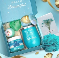 Coffret cadeau de spa naturel personnalisé pour femmes Nouvelles idées de produits pour prendre soin de soi Relaxation Boîte cadeau personnalisée incluse
