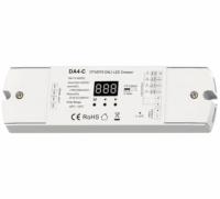 Contrôleur DALI DA4-C 350-1200mA 12-48VDC, contrôleur RGB 4 canaux, courant constant, variateurs LED DALI pour bande LED RGB