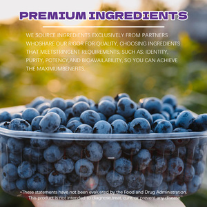แคปซูลผลบิลเบอร์รี่ - อาหารเสริมสำหรับนักกีฬา อุดมไปด้วยแอนโทไซยานินสูง ช่วยลดความเหนื่อยล้า ฟื้นฟูหลังออกกำลังกาย และปกป้องดวงตา - Product Image 6