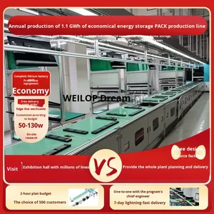 威腾自动储能电池生产线液冷方形锂电池组总成高效有效 - Product Image 4