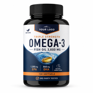 Capsule Softgel di Olio di Pesce OEM da 1000 mg Omega 3 EPA DHA 18/12 - Product Image 1