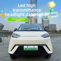 Vehículo Eléctrico de Cuatro Ruedas, Modelo Actualizable; Scooter de Movilidad para Adultos Mayores; Diseño Cerrado Totalmente Eléctrico para Uso Doméstico Femenino
