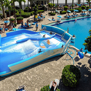 โรงงานกวางตุ้ง จำหน่ายเครื่องจำลองคลื่นโต้คลื่นแบบเป่าลม อลูมิเนียม ไฟเบอร์กลาส ฟลอไรเดอร์ เซิร์ฟสเก็ตบอร์ด เครื่องสร้างคลื่นเทียม - Product Image 4