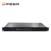 Casing Server Rak Mount 1U Piesia 6 Lan 19 Inch J1900 J1800 E3845 Network Gateway 1U Rackmount Pfsense Firewall PC Case