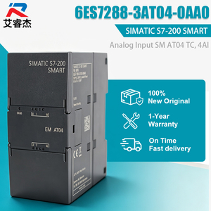 Nouveau module d'entrée analogique SM AT04 d'origine 6ES7288-3AT04-0AA0, contrôleur programmable PLC, module d'extension SIMATIC S7-200 SMART - Product Image 1