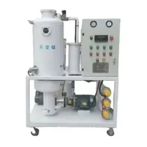 Modern Design Black Lubrication Oil Recycling Lube Flushing Machine Motor Oil Cleaning Machine