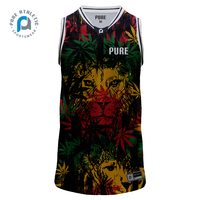 Camisetas de Baloncesto PURE Australia Rasta Maori al por Mayor, Uniformes de Baloncesto Sublimados, Chalecos de Rugby para Entrenamiento