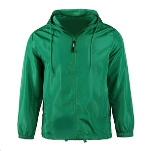 Personalizado multicolor impreso impermeable transpirable piel de oveja nailon pulóver chaqueta cortavientos de talla grande para hombres adultos al por mayor - Product Image 2