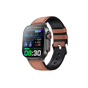 Reloj Inteligente DF F500 Personalizado con Monitor de Actividad Física 2025, Informe de Salud con ECG e IA, Carga Magnética de 380 mAh, Monitoreo de Temperatura y Lípidos en Sangre - Product Image 2