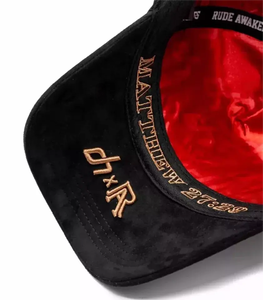 Biểu tượng tùy chỉnh Chúa Giêsu 5 Bảng điều chỉnh Mũ phụ nữ Mens cong vành Dandy Mũ da lộn Snapback 31 hat Mũ bóng chày thể thao gorras Dandy hat - Product Image 5