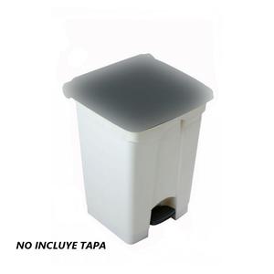 Pattumiera a Pedale Bianca 45 L Senza Coperchio Base - Product Image 3