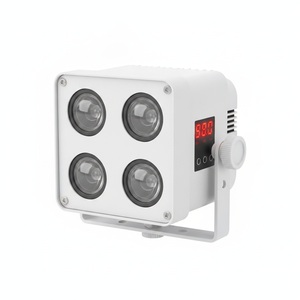 ไฟ LED ไร้สาย 4500mA แบตเตอรี่ 4x18W 6in1 พร้อมรีโมทคอนโทรล WDMX สำหรับงานกลางแจ้ง - Product Image 1