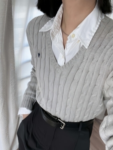 Nuovo Maglione da <span class=keywords><strong>Uomo</strong></span> a Collo Tondo Antipilling, Casual, <span class=keywords><strong>Slim</strong></span> <span class=keywords><strong>Fit</strong></span>, alla Moda, in Maglia, Stile Vintage con Tocco Old Money - Product Image 2