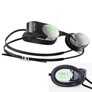 <span class=keywords><strong>Gafas</strong></span> <span class=keywords><strong>de</strong></span> Natación <span class=keywords><strong>Inteligentes</strong></span> AR Profesionales para Adultos, para Competencia, con Pantalla <span class=keywords><strong>de</strong></span> Datos, Antivaho, Impermeables y con Protección UV - Product Image 1