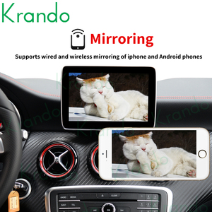 Caja de interfaz automática <span class=keywords><strong>Android</strong></span> Krando para Mercedes BENZ CLA W117 2012 - 2018 caja inalámbrica CarPlay compatible con Playstore WIFI Mirror Link - Product Image 6