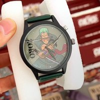 Оригинальный набор из 9 часов-сюрпризов MAIHE One Pieces: кварцевые часы с персонажами аниме, коллекционный аксессуар, подарок
