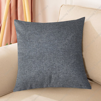 Bas prix moderne élégant multicolore coton lin housse de coussin Style nordique décor à la maison jeter taie d'oreiller lin