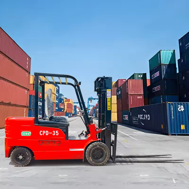 Electric Stacker Hand Self Loading 1
