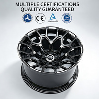 Jantes FLowtone, design creux concave, jantes en alliage d'aluminium de 20 et 22 pouces, 5x114.3/127, pour Jeep Wrangler