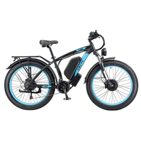 Fabricant chinois, nouveau design, vélo de montagne électrique de haute qualité de 26 pouces avec cadre en acier, batterie au lithium, moteur à moyeu arrière