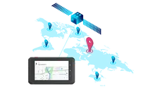 Tablet PC Industrial Android de 5 Pulgadas para Taxi y Motocicleta, Sistema de Rastreo y Gestión de Tickets, Salida de Energía USB, Conexión Impermeable