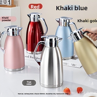Bouilloire à thé classique de 1,6 L pour usage domestique, écologique, en acier inoxydable poli miroir, avec couvercle et sifflet