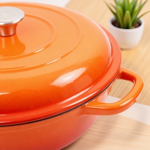 Set di <span class=keywords><strong>pentole</strong></span> da cucina in ghisa da 11 pezzi, molto venduto, con pentola olandese, padella antiaderente e pentola per stufati, per una cucina sana - Product Image 3