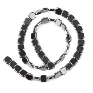 Hematite Loose <strong>Beads</strong> Rounded Square <strong>Magnet</strong> <strong>Beads</strong> Strands 2/3/4/6/8mm Semi-finished Handmade Materials for DIY Jewelry Making - Product Image 5