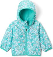 OEM Maßgeschneiderte Baby Kinder Wasserdichte Atmungsaktive Winddichte Fleece PU-Leder Kapuzenjacke mit Reißverschluss für Unisex Kinder Jungen