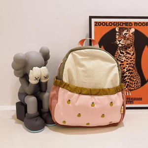 Sacs à dos scolaires mini et légers pour filles de <span class=keywords><strong>maternelle</strong></span>, avec broderie pomme colorée et mignonne, et sacs à dos de voyage - Product Image 1