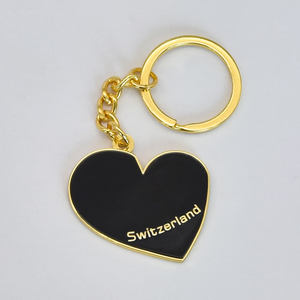 Portachiavi personalizzato in metallo 3D 2D in lega di zinco con Logo unico a forma di portachiavi in smalto - Product Image 6