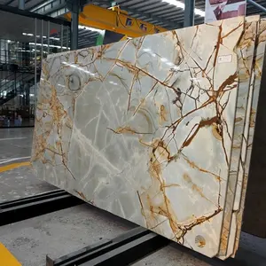 Kualitas Terbaik Brasil Eksotis Biru Alami Roma Quartzite Harga