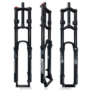Horquilla Delantera Doble <span class=keywords><strong>para</strong></span> Bicicleta de Montaña, Suspensión de Aire, 26/27.5/29 Pulgadas, <span class=keywords><strong>para</strong></span> Bicicletas MTB y Downhill - Product Image 6